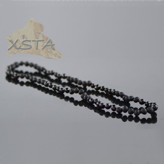 Baltic amber necklace raw polished beads